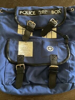 Doctor who tardis backpack